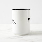 Herr und Frau Tassen-Set - Tasse (Zentrum)