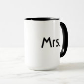 Herr und Frau Tassen-Set - Tasse (VorderseiteRechts)