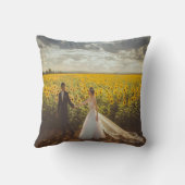 Herr und Frau Throw Pillow Kissen (Rückseite)