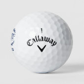 Herr und Frau Usher Golfball (Logo)