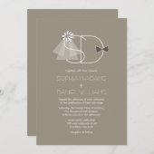 Herr und Frau Veil u. Einladung (Vorne/Hinten)