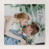 Herr und Frau Wedding Couple Jigsaw Puzzle (Horizontal)