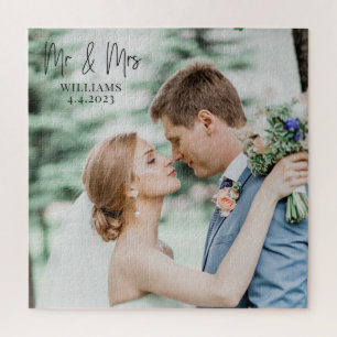 Herr und Frau Wedding Couple Jigsaw Puzzle