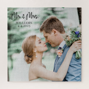 Herr und Frau Wedding Couple Jigsaw Puzzle