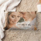 Herr und Frau Wedding Couple Pillow Lendenkissen (Decke)