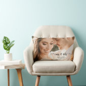 Herr und Frau Wedding Couple Pillow Lendenkissen (Stuhl )