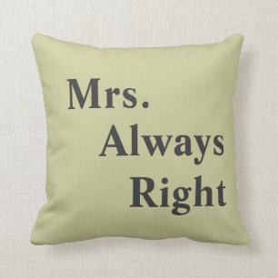 Herr und Frau Wedding Couple Pillows Kissen