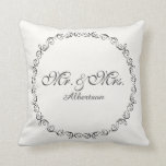 Herr und Frau Wedding Pillow Kissen<br><div class="desc">Herr und Frau Wedding Pillow mit Hochzeit datieren auf die Rückseite. Macht ein großes Geschenk für eben weds. Sie können die Texte besonders anfertigen. Wenn Sie haben,  gefallen alle mögliche Fragen oder Anträge zögern nicht,  mit mir in Verbindung zu treten.</div>