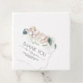 Herr und Frau White Floral Vielen Dank Geschenkanhänger (Beispiel)