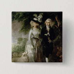 Herr und Frau William Hallett, c.1785 Button