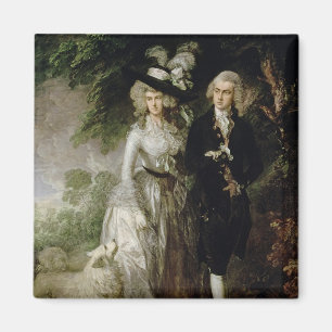 Herr und Frau William Hallett, c.1785 Magnet