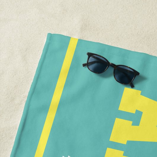 Herr- und Fraujust Married Strandtuch (Beispiel)