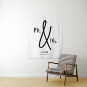 Herr und Herr Backdrop Gay Wedding LGBT Wandteppich (Beispiel)