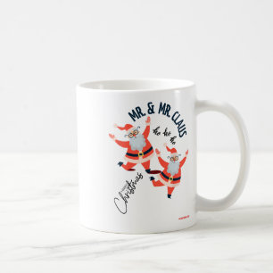 Herr und Herr Claus Weihnachten Xmas T-Shirts Sant Kaffeetasse
