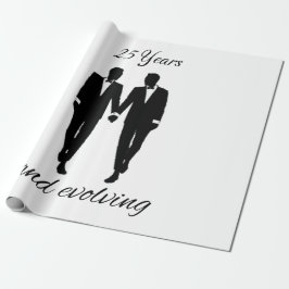 Herr und Herr Packpapier weiß und schwarz