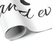 Herr und Herr Packpapier weiß und schwarz (Rolleneckpunkt)