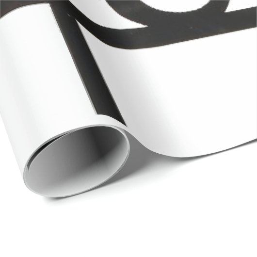 Herr und Herr Packpapier weiß und schwarz (Rolleneckpunkt)
