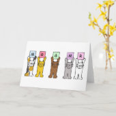 Herr und Herr Wedding Glückwunsch Karte (Gelbe Blume)