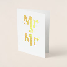 Herr und Herr Wedding gratulieren