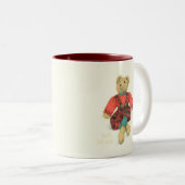 HERR und MRS. BEAR Maroon Zwei-Tone-Tasse Zweifarbige Tasse (VorderseiteRechts)