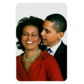 HERR und MRS. OBAMA Magnet (Vertikal)
