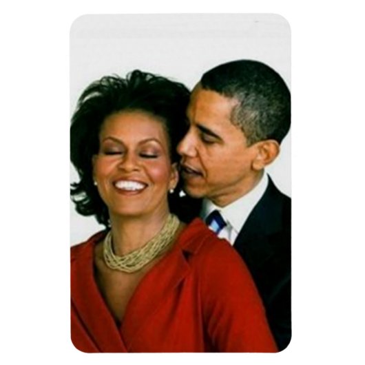 HERR und MRS. OBAMA Magnet (Vertikal)