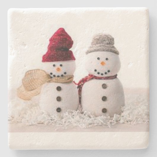 HERR UND UNTERSETZER SNOWMAN (Vorderseite)