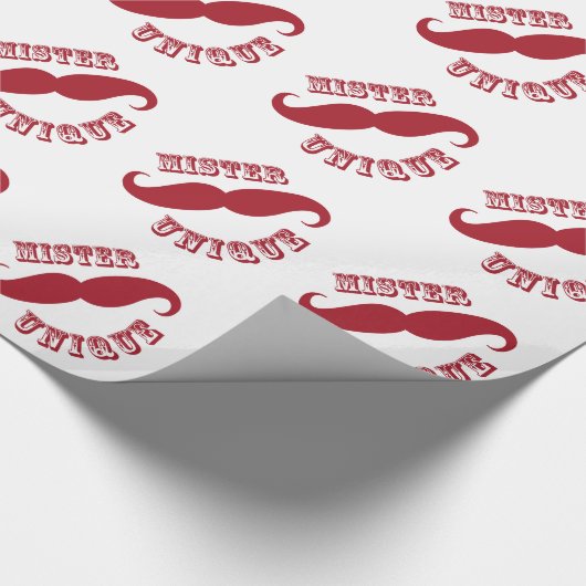 Herr Unique Geschenkpapier (Ecke)