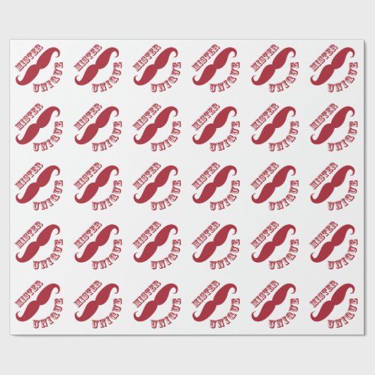 Herr Unique Geschenkpapier (Flach)