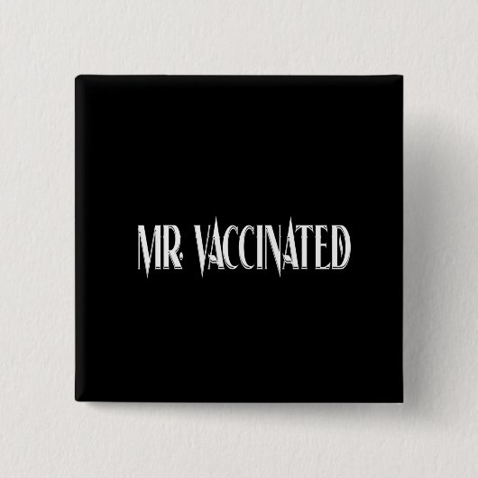 Herr Vaccected Button (Vorderseite)
