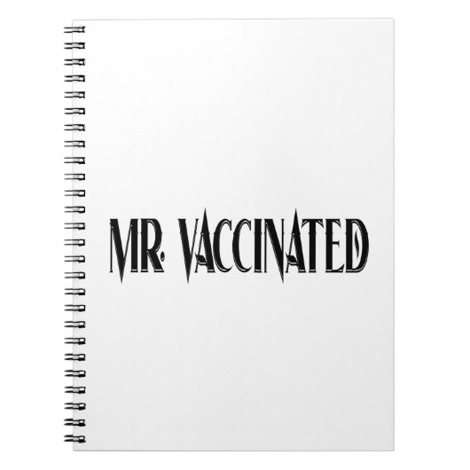 Herr Vaccected Notizblock (Vorderseite)