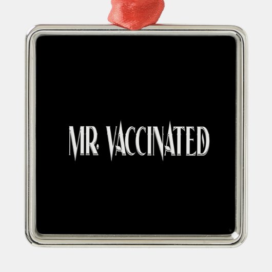 Herr Vaccected Ornament Aus Metall (Vorne)