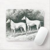 Herr Vero Shaw Terrier White English Mousepad (Mit Mouse)