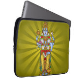 Herr Vishnu Laptopschutzhülle (Vorne Rechts)