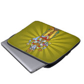 Herr Vishnu Laptopschutzhülle (Vorne Knopf)