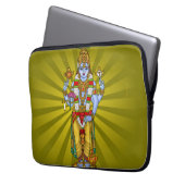 Herr Vishnu Laptopschutzhülle (Vorderseite Links)