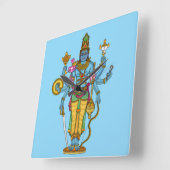 Herr Vishnu Wanduhr (Winkel)