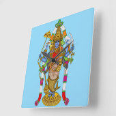Herr Vishnu Wanduhr (Winkel)