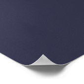 Herr-Wal-Fliege-Monogramm-Junge-Kinderzimmer-Wandk Poster (Ecke)