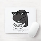 Herr Wanksock Mouse Pad. Mousepad (Mit Mouse)