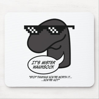 Herr Wanksock Mouse Pad. Mousepad