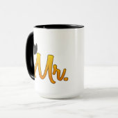 Herr Wedding Cup Tasse (Vorderseite Links)