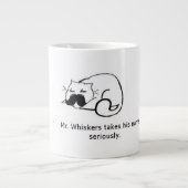 Herr Whiskers Jumbo-Tasse (Vorderseite)