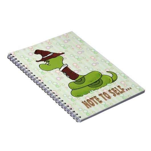 Herr Wiggly Notebook Notizblock (Rechte Seite)