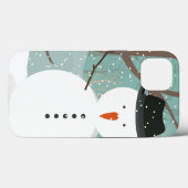 Herr Winter Snowman Case-Mate iPhone Hülle (Rückseite (Horizontal))