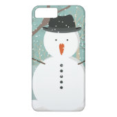Herr Winter Snowman Case-Mate iPhone Hülle (Rückseite)