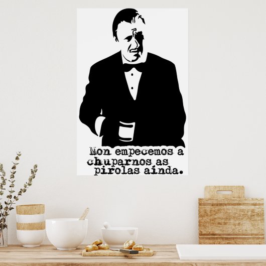 Herr Wolf Poster (Küche)