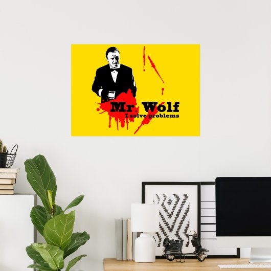 Herr Wolf Poster (Heimbüro)