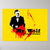 Herr Wolf Poster (Vorne)