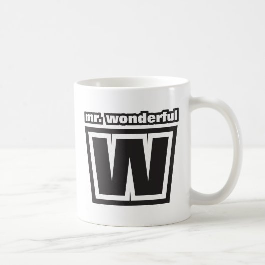 Herr Wonderful Kaffeetasse (Rechts)